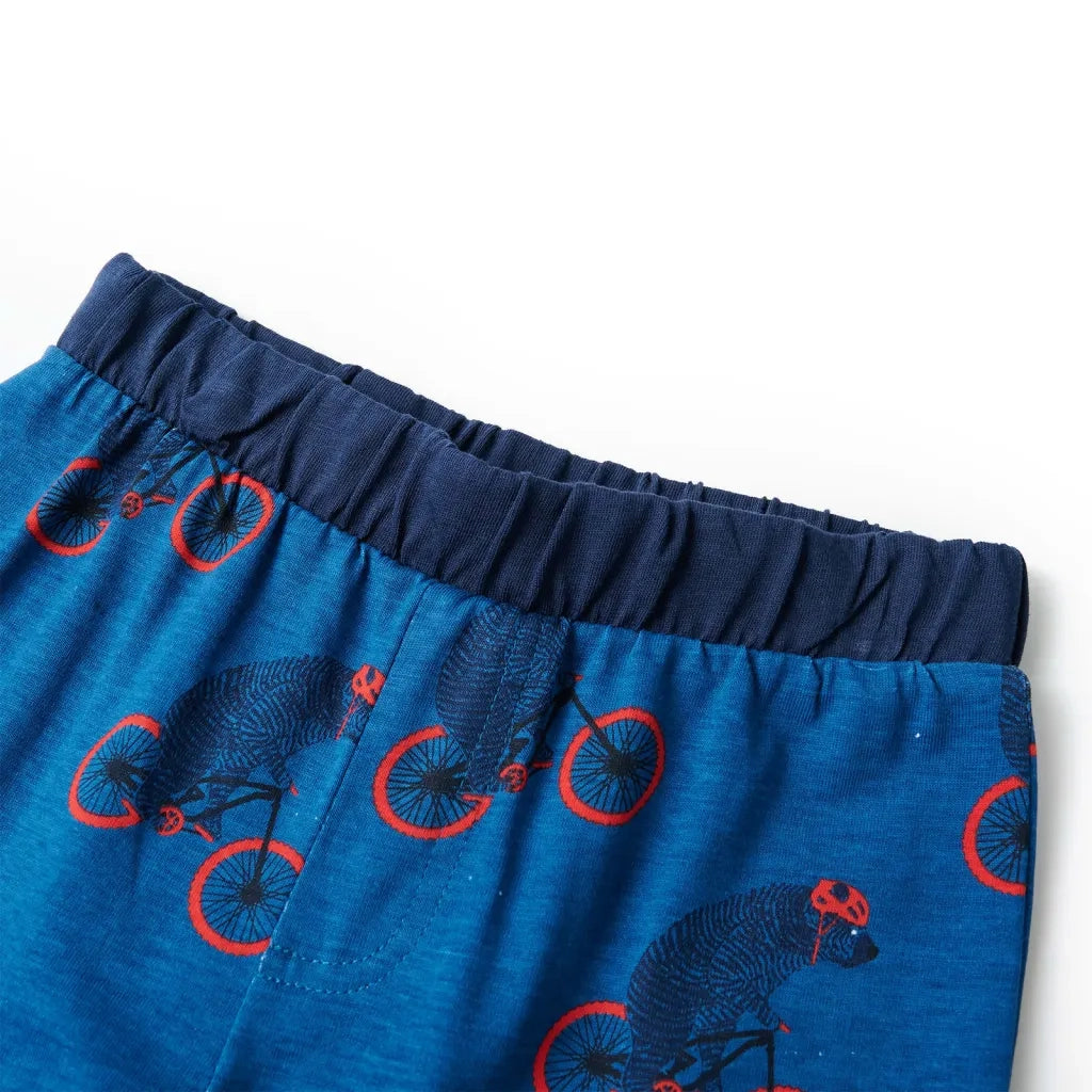 Pigiama per Bambini a Maniche Lunghe Petrolio 92 CFW4431959