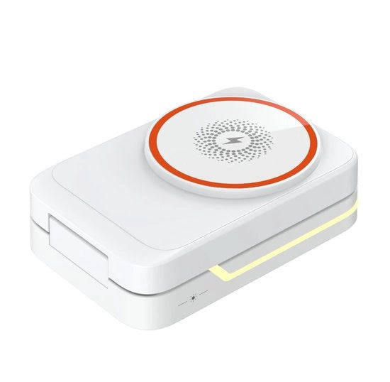 Stazione di ricarica 3 in 1 compatibile con iPhone 16, 15, 14, 13, 12, 11 Pro Max serie, compatibile con Apple Watch 10/9/Ultra/8/7/6/SE/5/4/3, compatibile con AirPods Pro 4, 3, 2, bianco