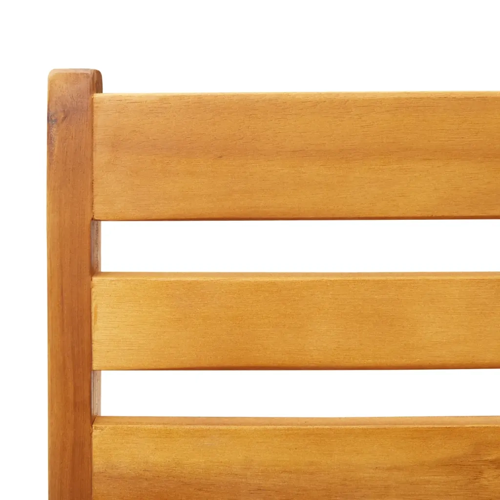 Poltrone da Giardino 2 pz 66,5x65x81 cm Legno Massello Acacia 366374