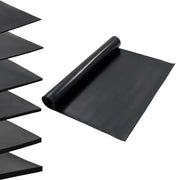 Tappeto per pavimento Nero 1,2 x 5 m Gomma