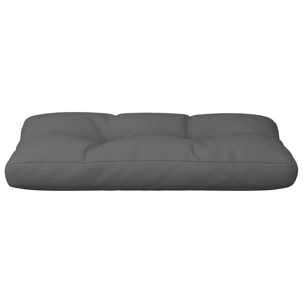 Cuscino per pallet | Cuscini per sedie Antracite 80x40x12 cm in Tessuto