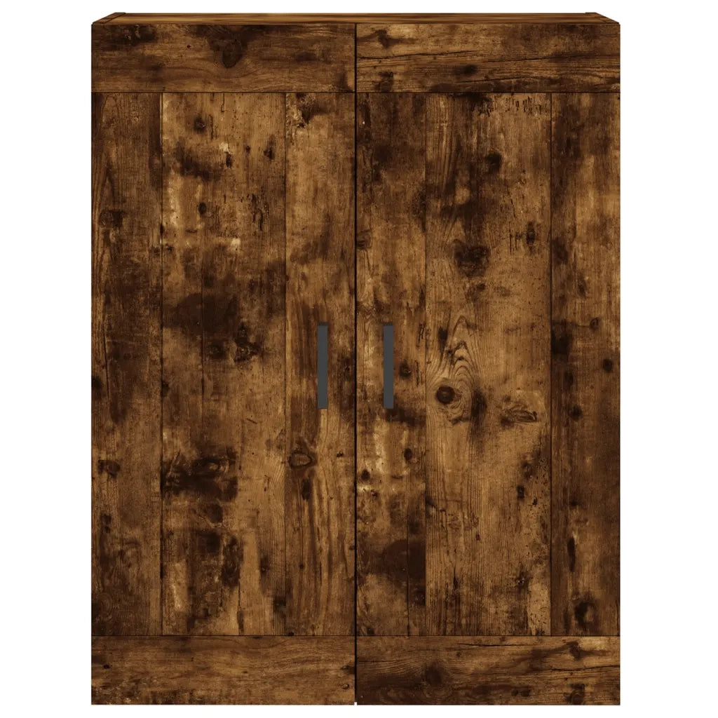 Credenza | Madia | Buffet da pranzo | Armadio da pranzo Rovere Fumo 69,5x34x180 cm in Legno Multistrato