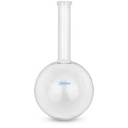 Pallone a fondo piatto 2000 ml vetro borosilicato trasparente 14_0008396