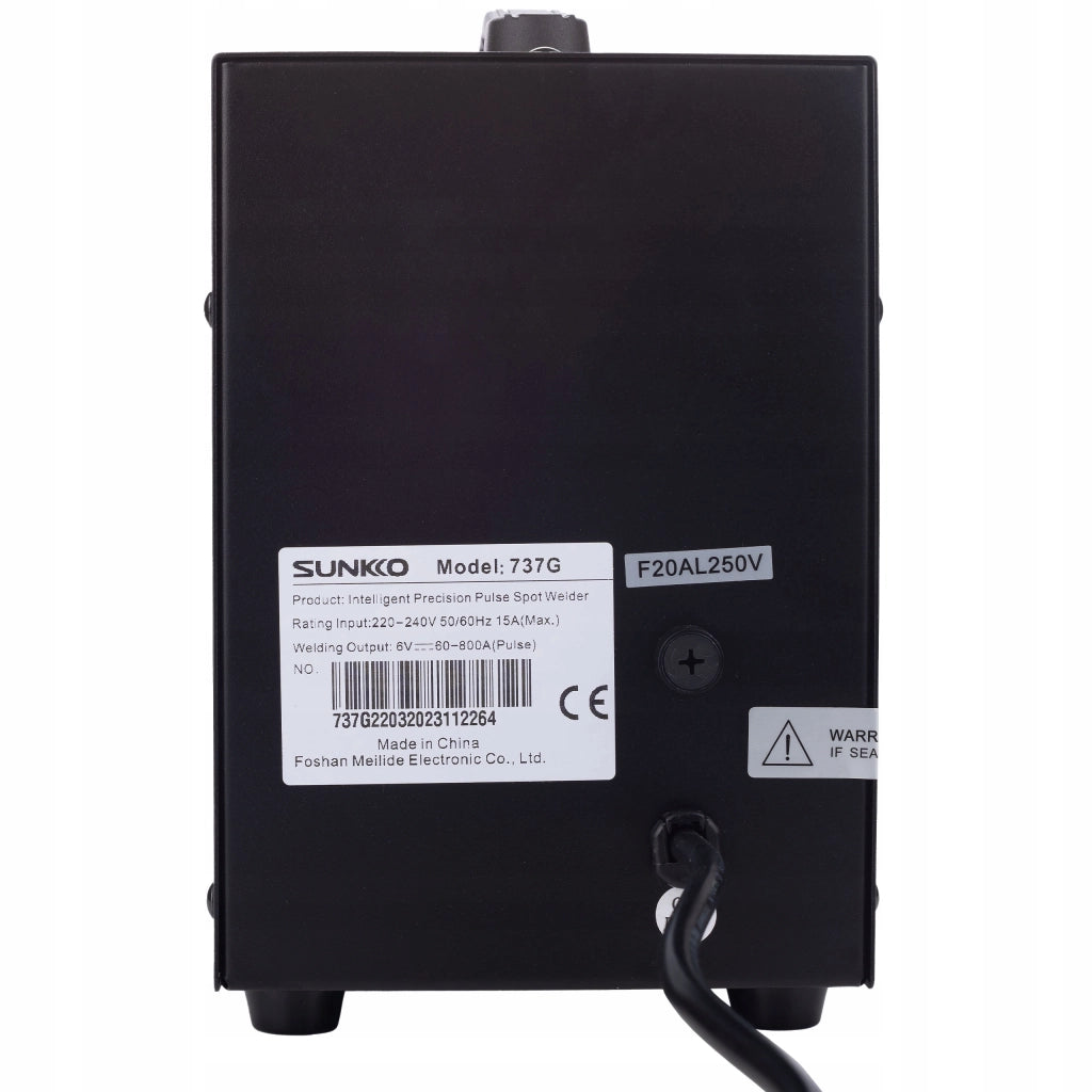 Saldatrice a Punti a Punti Sunkko 737G con 5x Nastro Nichelato 1m – Alta Precisione e Durata | 220V/110V, 800A