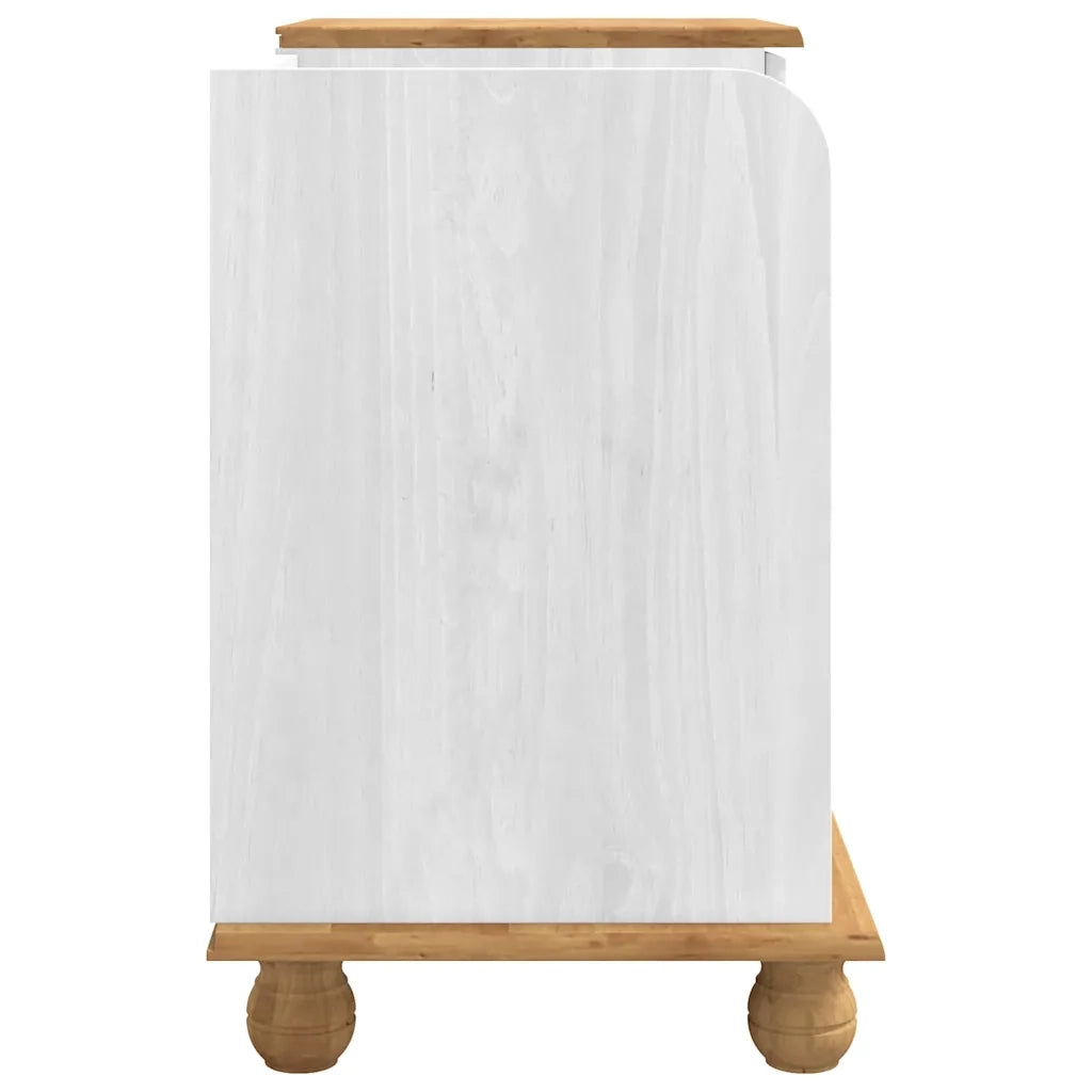 Panchina con contenitore ASKIM Bianco 100 x 39 x 62 cm