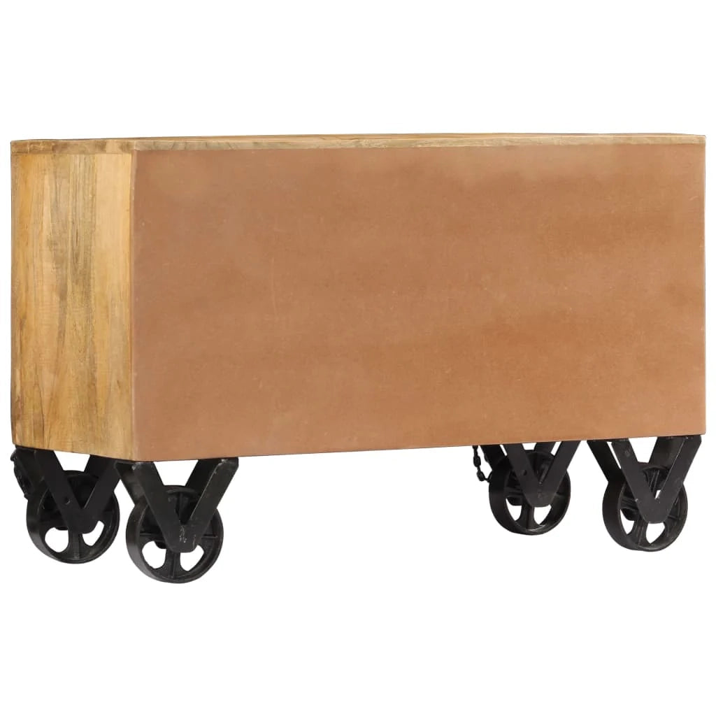 Scarpiera mobile contenitore per scarpe mobile per ingresso/corridoio/soggiorno 86 x 35 x 55 cm legno massello di mango marrone 02_0021397