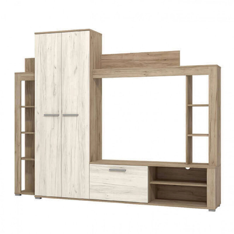 11008878 SOGGIORNO TALIN ROVERE GRIGIO E ROVERE BIANCO