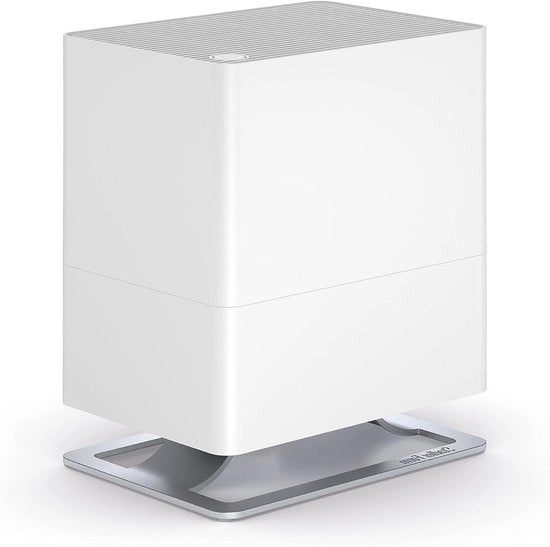 Energiasparatore per ambienti fino a 30 m² silenzioso con spegnimento automatico - LED a led regolabile, bianco.