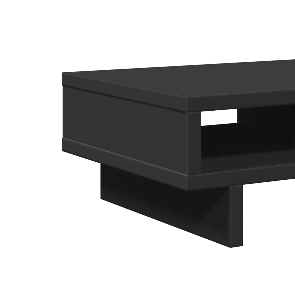 Supporto per monitor mobile da scrivania 50 x 27 x 15 cm legno ingegnerizzato nero 02_0044882