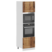 Armadi Forno 2 pz Kalmar Legno Antico in Legno Multistrato