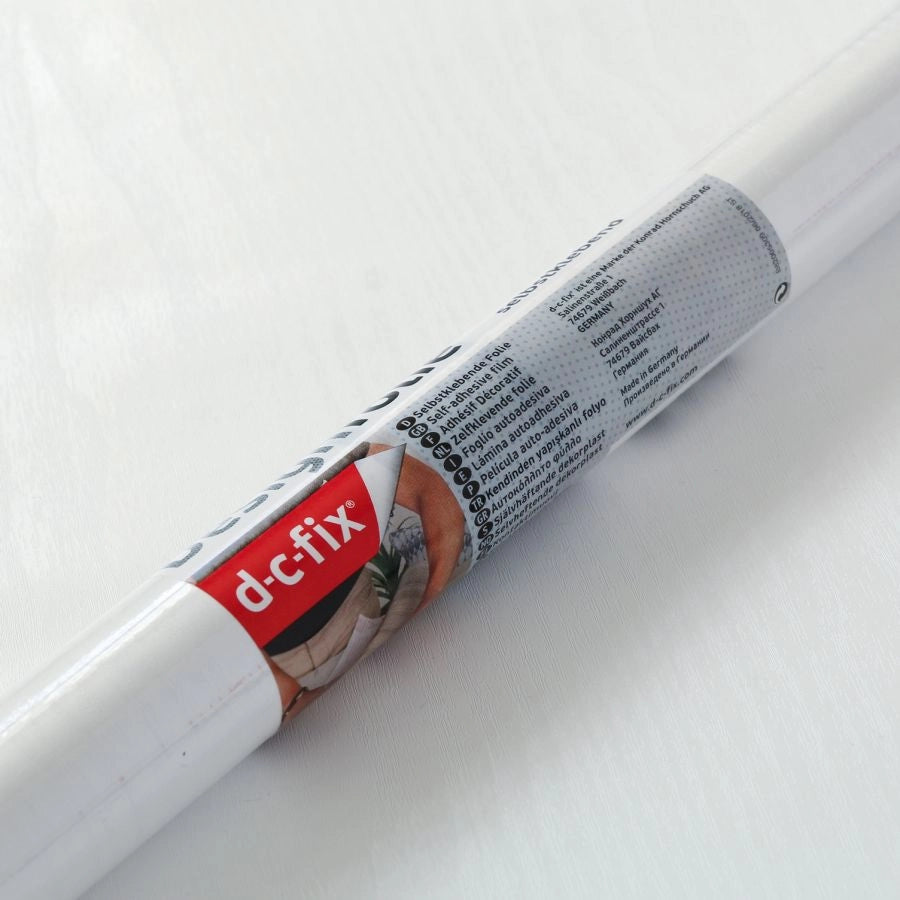 PLASTICA ADESIVA LEGNO BIANCO DC FIX MINI 45X200 CM