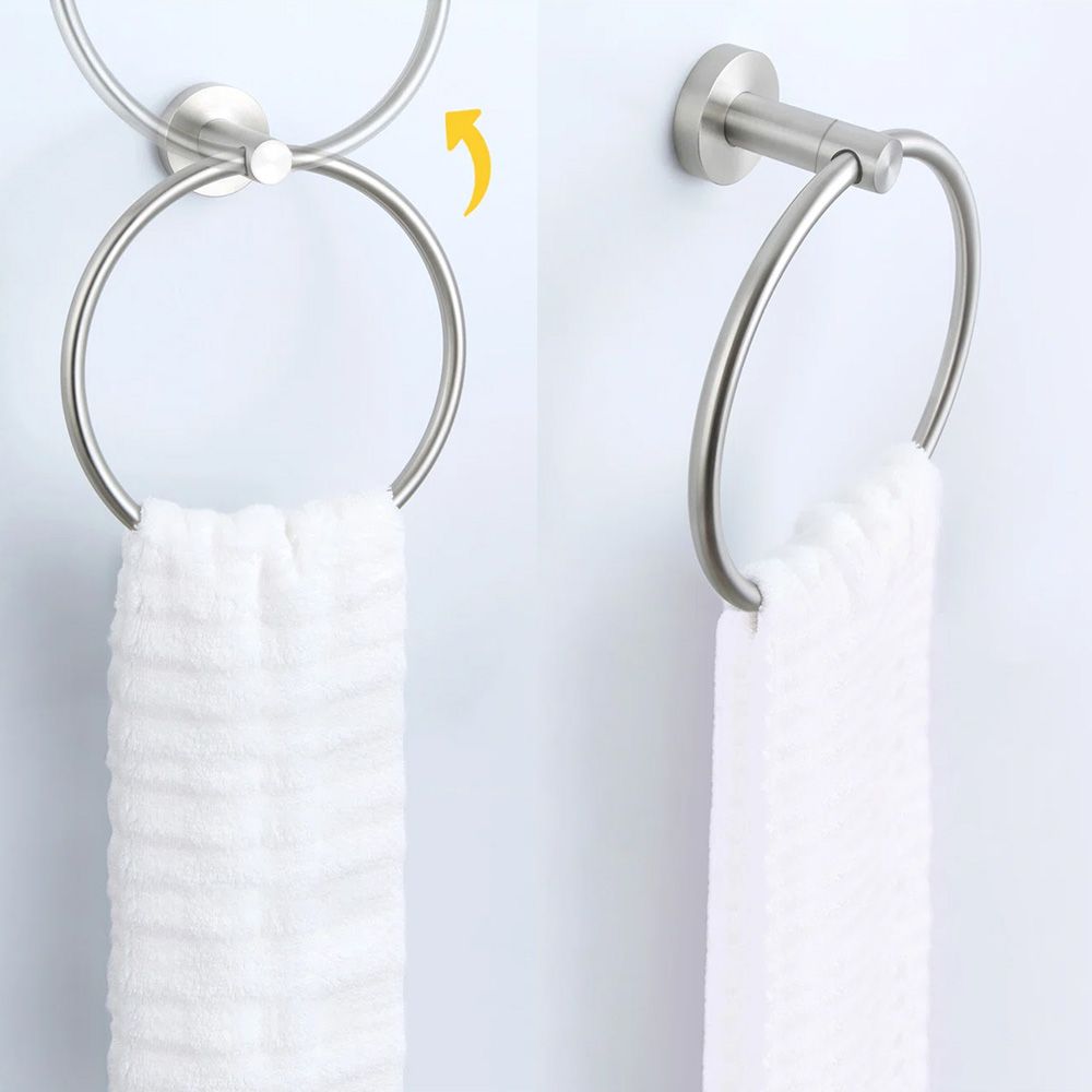 Portasciugamano Da Bagno 332915 Mist 05 Brush Nickiel