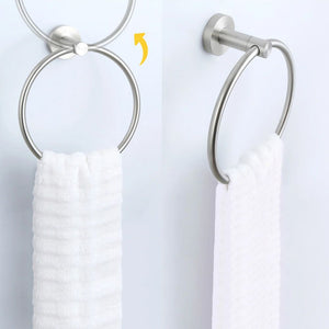 Portasciugamano Da Bagno 332915 Mist 05 Brush Nickiel