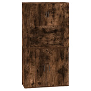 Credenza | Madia | Buffet da pranzo | Armadio da pranzo Rovere Fumo in Legno Multistrato