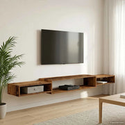 Mobile TV da Parete A parete Legno antico 220 x 28 x 21 cm 8006019