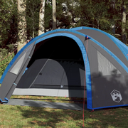 Tenda da Campeggio a Cupola per 4 Persone Blu Impermeabile 94350