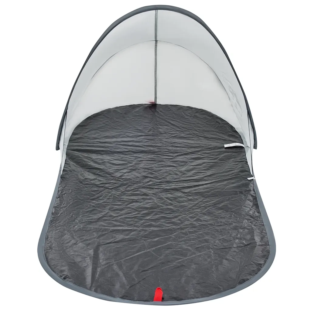 Tenda da Spiaggia Pop-Up - Tenda da campeggio Grigia Impermeabile 160744