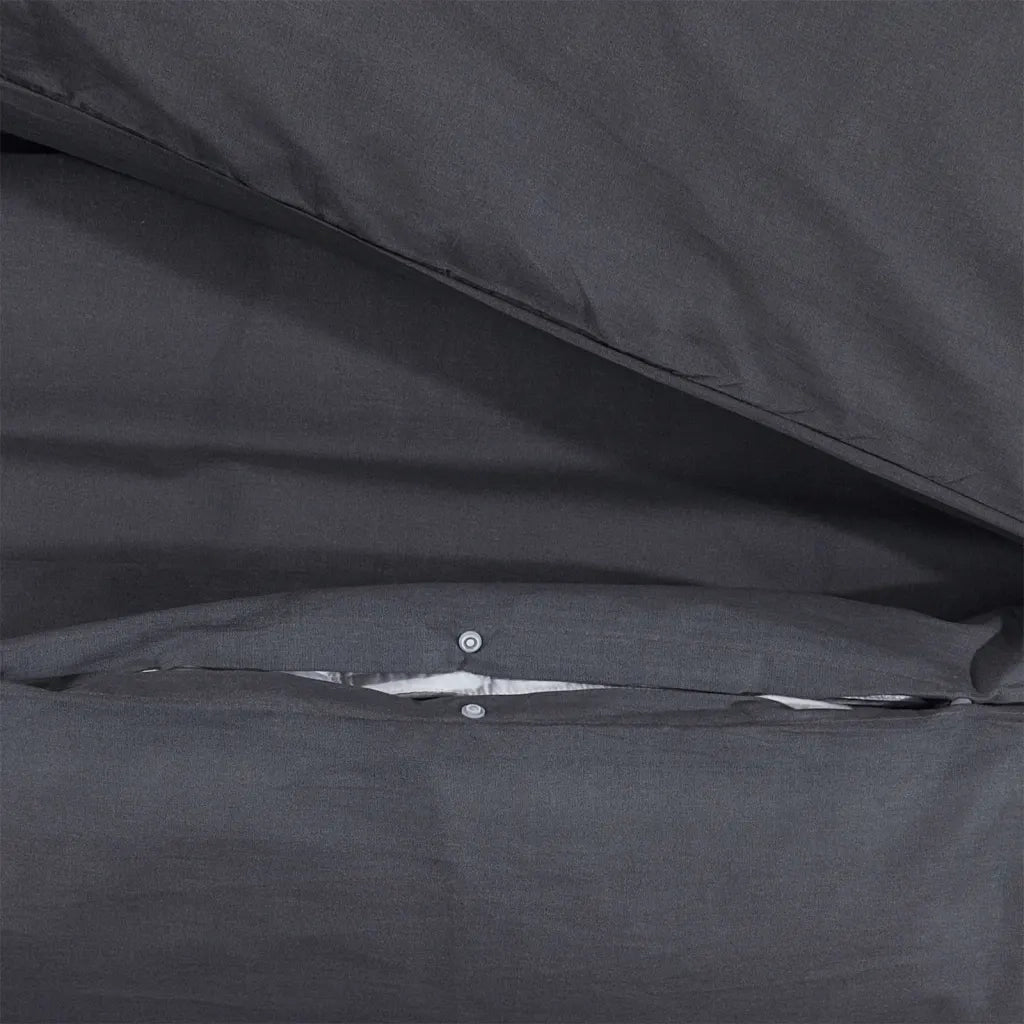 Set Copripiumino Nero 200x220 cm in Cotone 136532