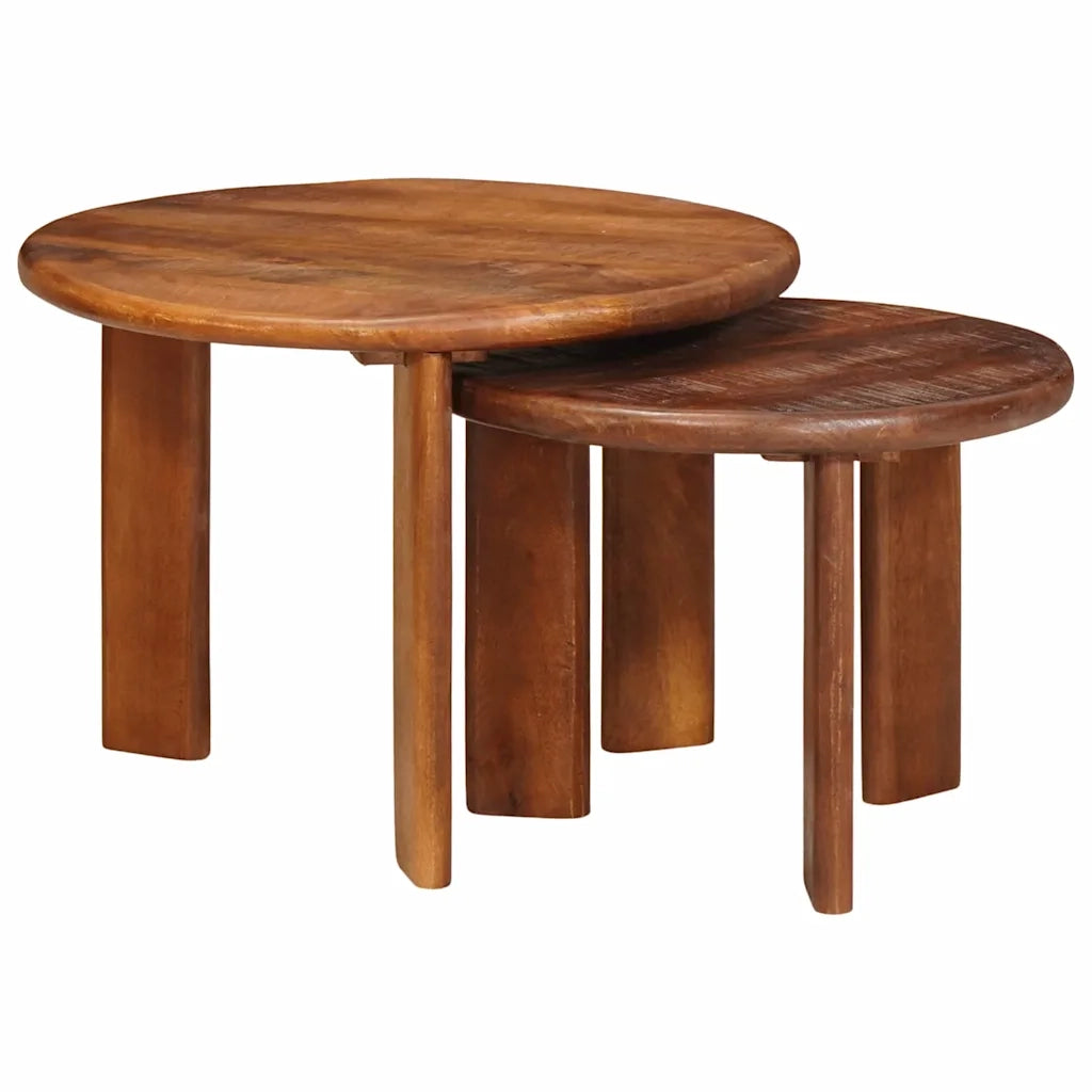 Tavoli da Caffè Nido 2 pcs Legno di mango massello 4104653
