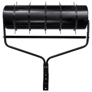 Rullo da Giardino trainabile con Aeratore a Morsetti Nero 63 L in Ferro 3308005