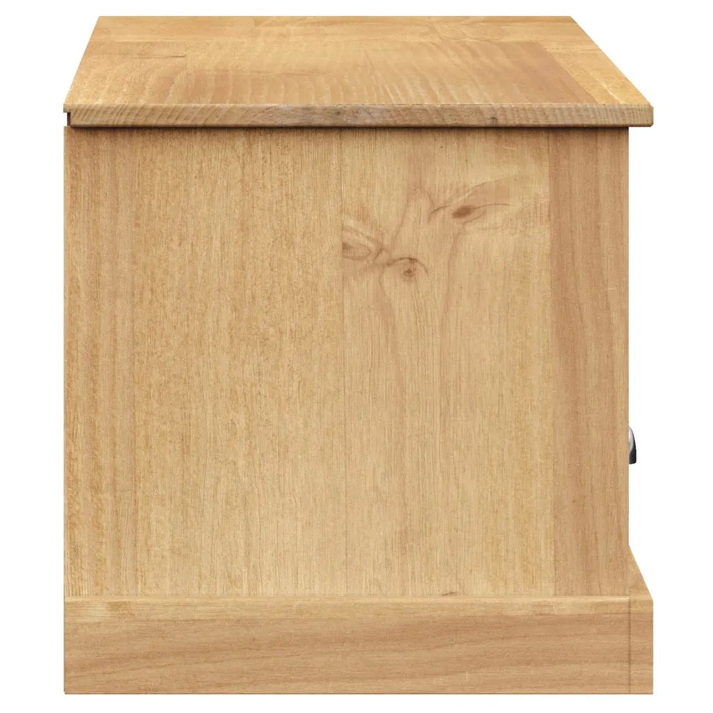Mobile Porta TV-Credenza per TV VIGO 156x40x40 cm in Legno Massello di Pino