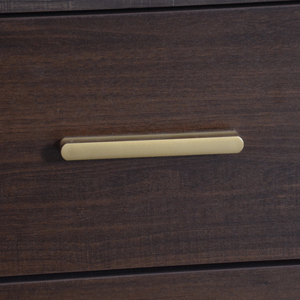 MOBILE TV 190x40x52 cm MDF Marrone con 2 Cassetti e 3 Ante