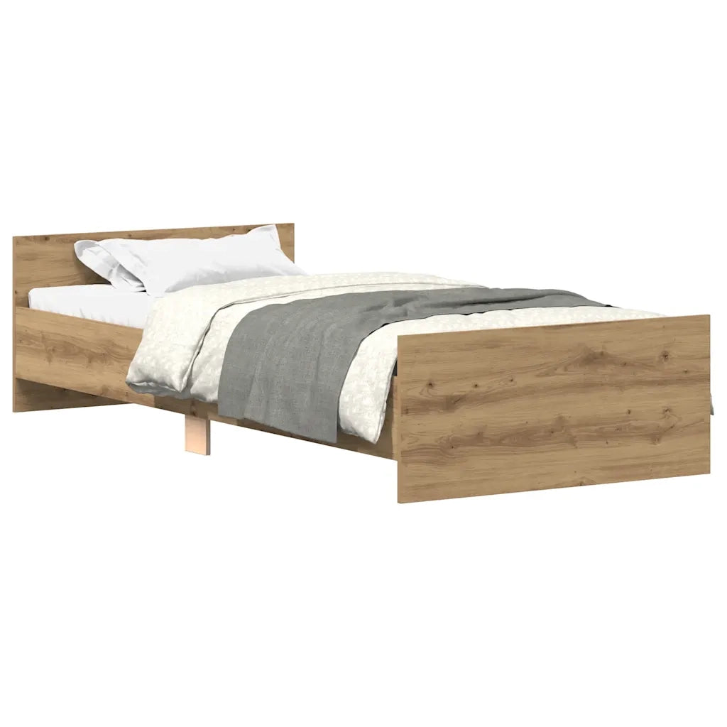 Giroletto senza Materasso Rovere Artigianale 90x200cm 857475