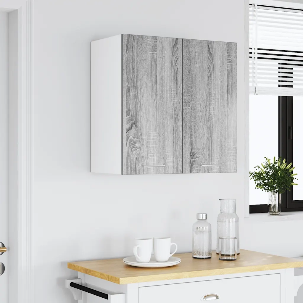Mobile Pensile Grigio Sonoma 60x31x60 cm Legno Ingegnerizzato cod mxl 74924