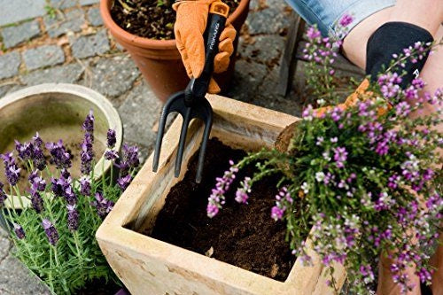 Fiskars 1000696 forca da giardino Nero