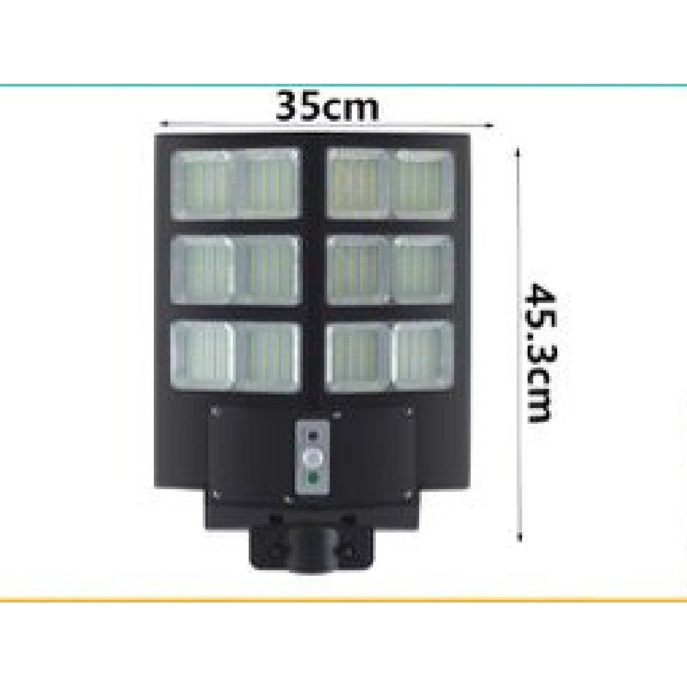 Trade Shop - Faro Led Lampione Stradale 700w Pannello Solare Sensore Crepuscolare Ip67 Led-8470 -