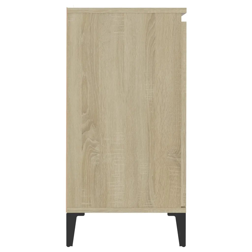 Credenza Rovere Sonoma 60x35x70 cm in Legno Multistrato