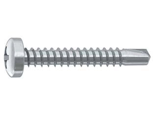VITE AUTOPERFORANTE TC CAVA PH IN ACCIAIO ZINCATO BIANCO- - ø mm.4,8x32 - 500 pezzi AMBROVIT