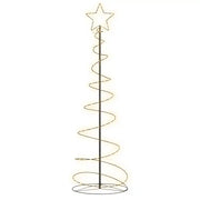 Albero di Natale | Decorazioni natalizie a LED 120 LED Bianco Caldo 180 cm