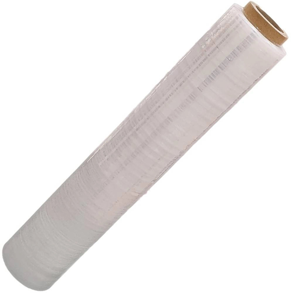Trade Shop - Film Estensibile Pellicola Trasparente Rotolo Manuale Per Imballo 160mx23myx50cm -
