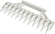 Dibber per Semi per Giardino - Supporto per la Piantagione di Semi - Bianco