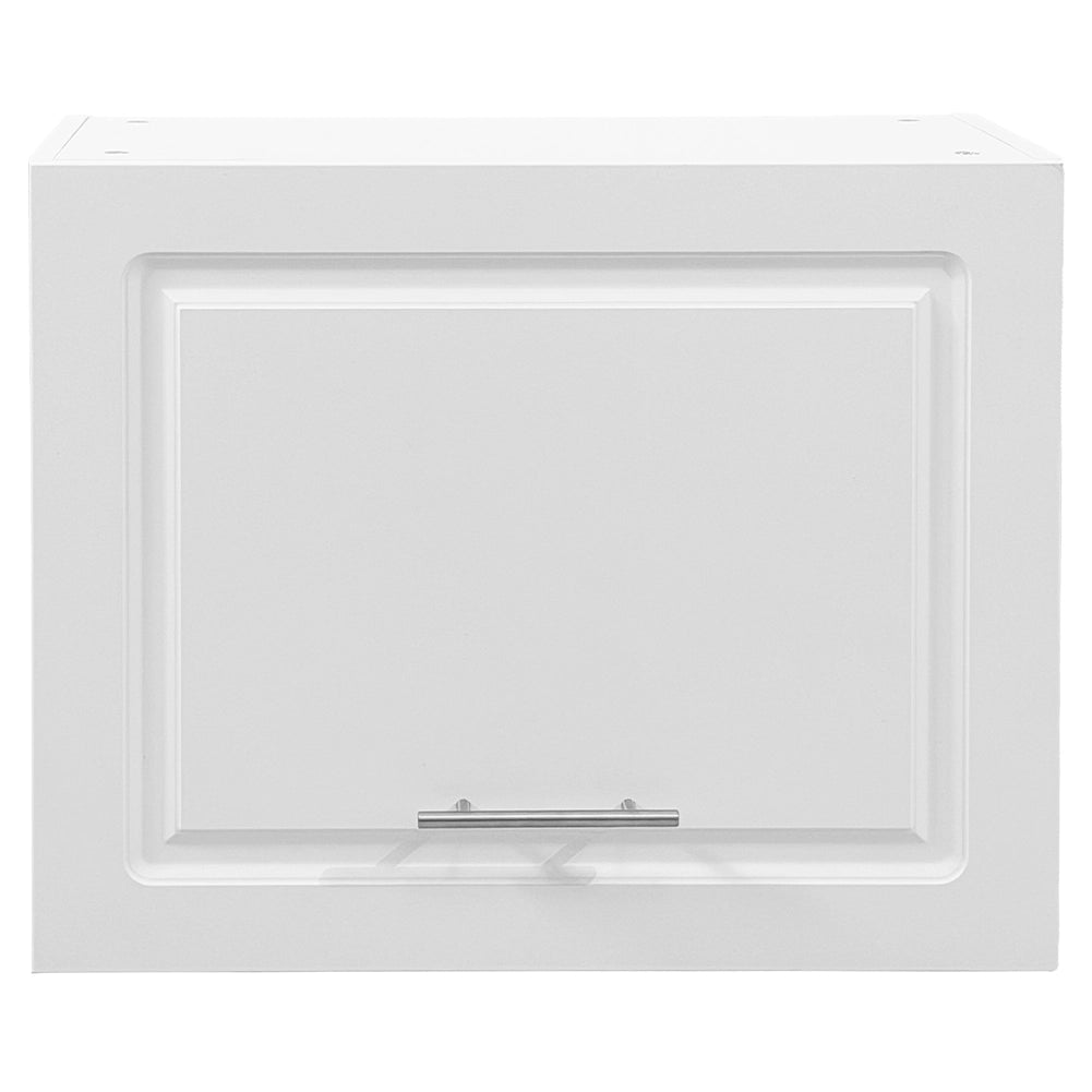Pensile da Cucina Ribaltabile Muro Armadio Sospeso Legno Parete Boiserie Bianco