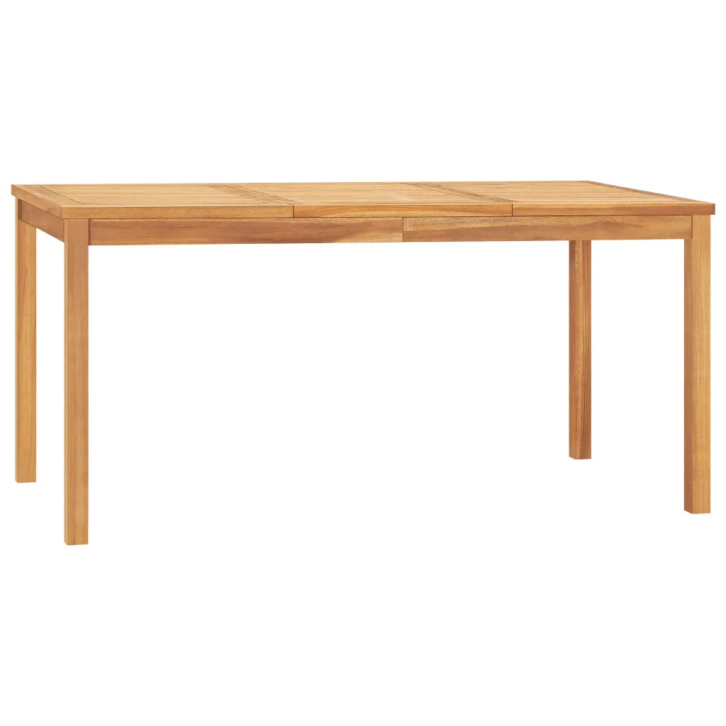 Set da Pranzo per Giardino 5 pz in Legno Massello di Teak 3157931