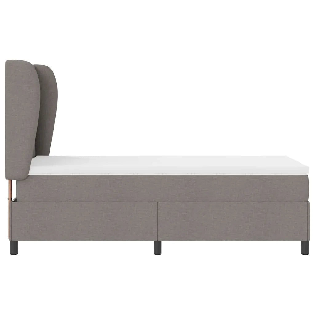 Letto a molle con materasso Talpa 90 x 200 cm Tessuto 3340610