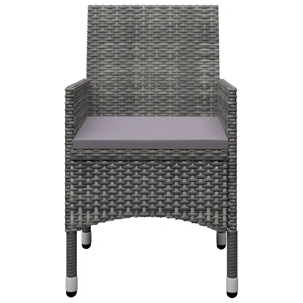 Set Mobili da Pranzo per Giardino 7 pz Grigio cod mxl 43792