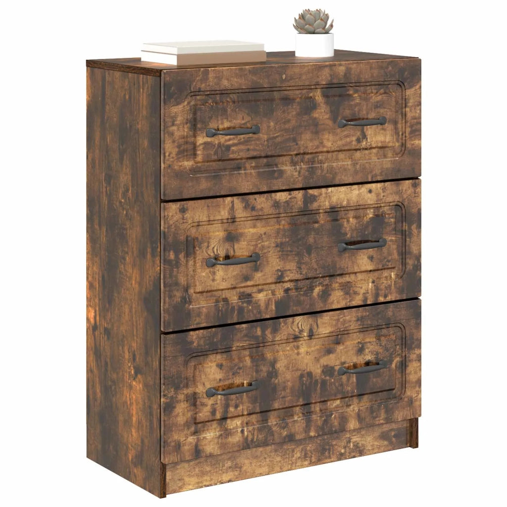 Mobile con Cassetti Rovere Fumo 66 x 34,5 x 87 cm 895760