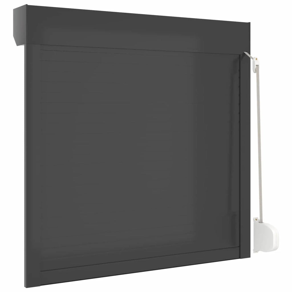 Persiana a rullo Antracite 100 x 100 cm Alluminio e poliuretano