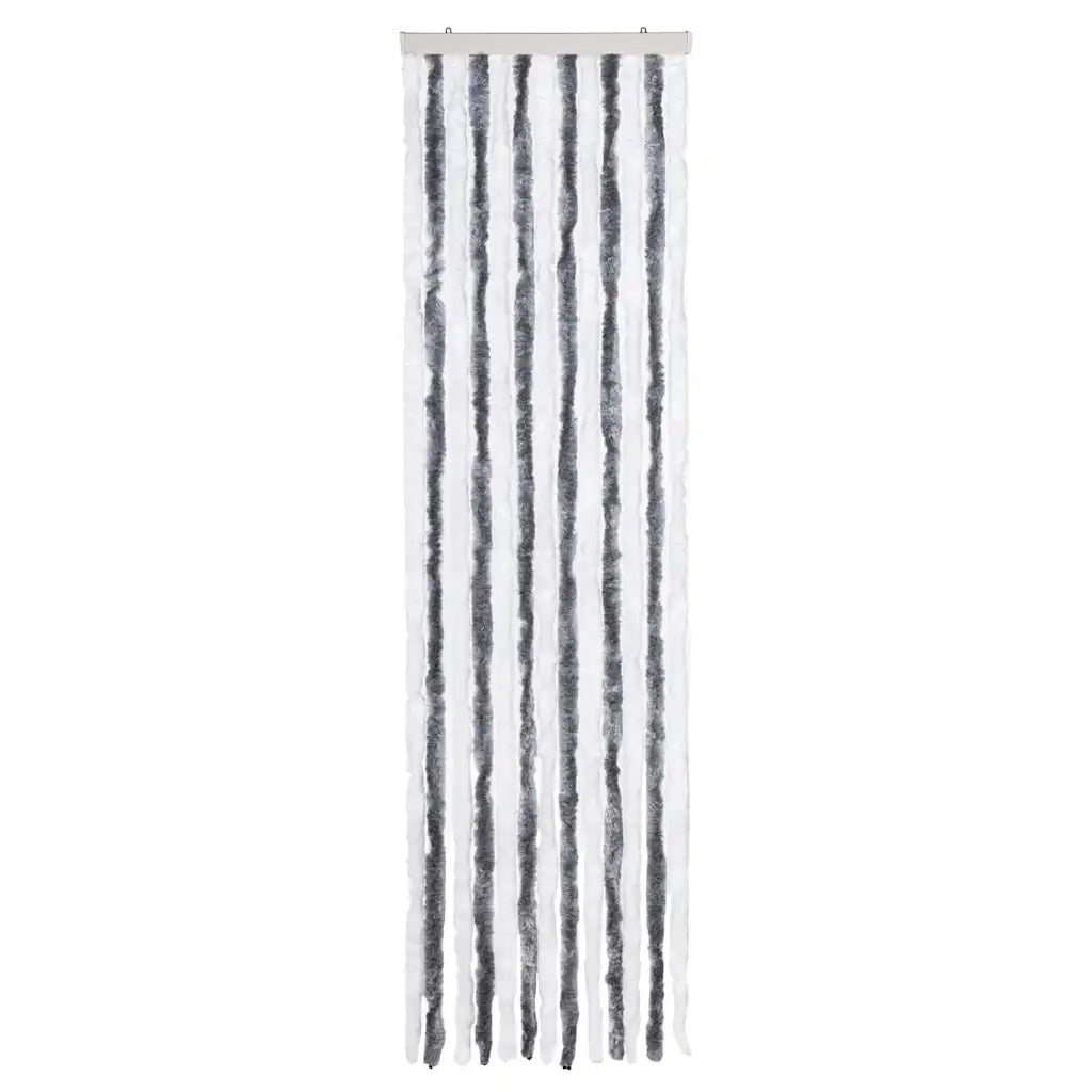 Zanzariera Grigio e Bianco 56x200 cm Ciniglia CFW6077722