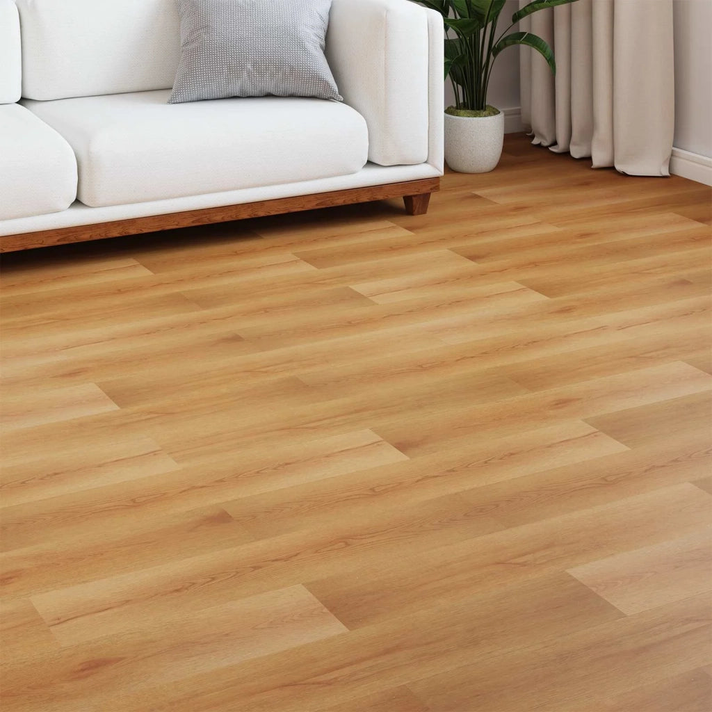 Pavimento in laminato 15 pcs Beige chiaro 101 x 20 x 0,8 cm 42034093