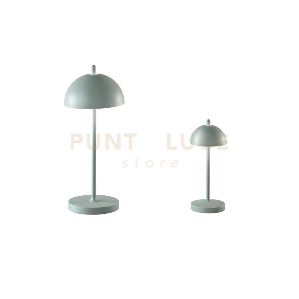 LAMPADA DA TAVOLO RICARICABILE LED PARTY VERDE 2,5W 350LM 3000K DIMMERABILE IP44 13x30CM