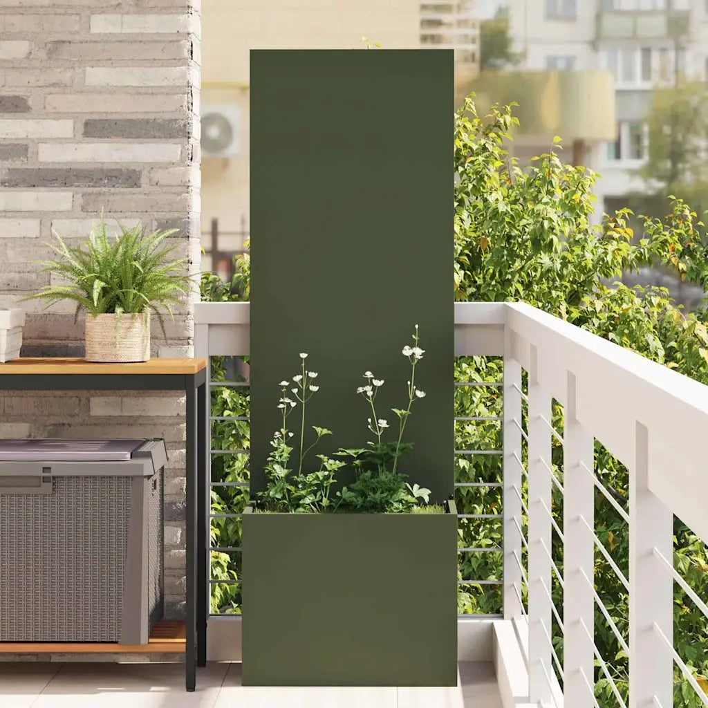 Schermo per privacy in giardino Oliver verde 50 x 150 cm CFW9337244