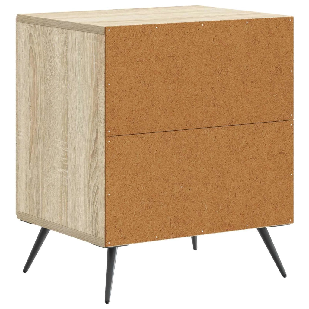 Armadio da Notte Rovere Sonoma 43 x 34,5 x 50 cm