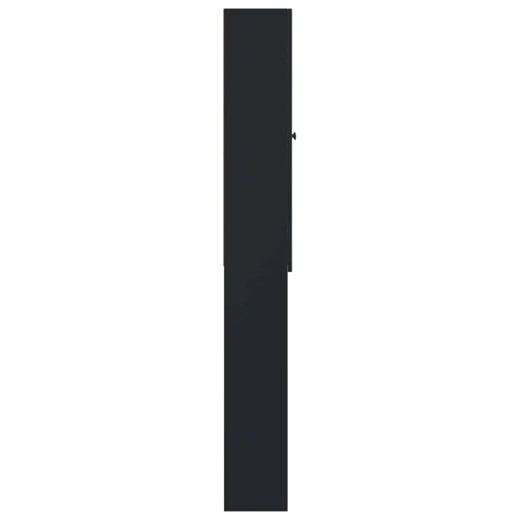 Mobile Bagno EDE Nero 66 x 25,5 x 190 cm Legno ingegnerizzato 896036