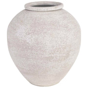 Vaso in metallo grigio 35,5x35,5x38h cm