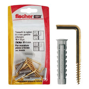 Tasselli Nylon S 4 Gk Set 5 Pezzi - Fischer
