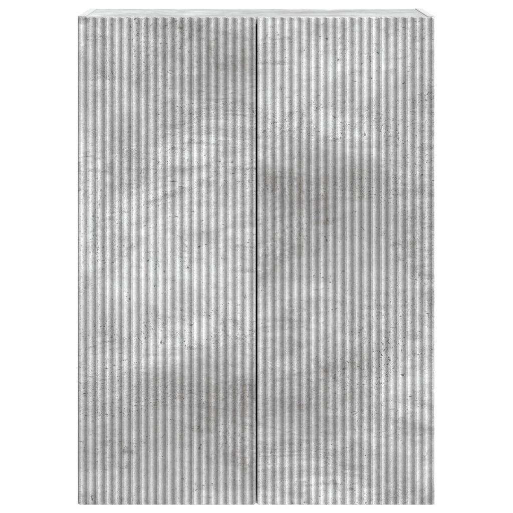 Mobiletto a muro Grigio Cemento 66 x 34,5 x 90 cm 898398